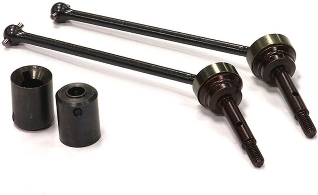 Steel Rear Universal Driveshaft (2): Slash 4X4