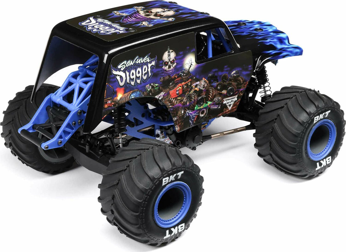 1/18 Mini LMT 4X4 Brushed Monster Truck RTR, Son-Uva Digger