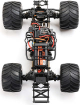 1/18 Mini LMT Zombie 2S 4X4 RTR Brushed Monster Truck (Battery & Charger Included), Red