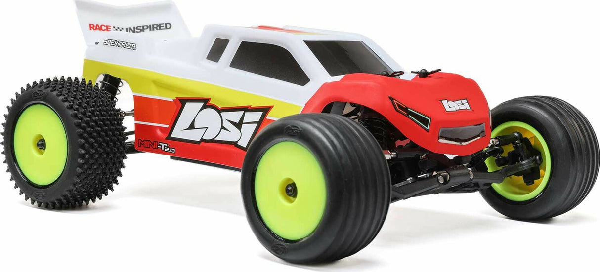 1/18 Mini-T 2.0 V2 2WD Stadium Truck Brushless RTR, Red