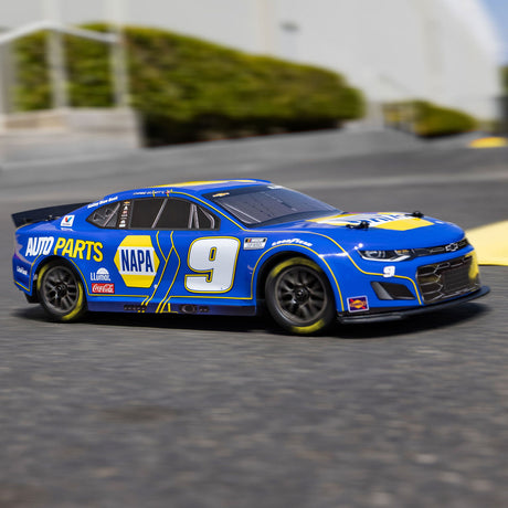 1/12 NASCAR RC Race Car Chase Elliott No. 9 NAPA 2025 Chevrolet Camaro ZL1 2S AWD RTR Brushed On-Road (Battery & Charger Included)