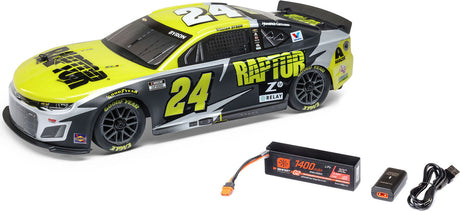 1/12 NASCAR RC Race Car William Byron No. 24 Raptor 2025 Chevrolet Camaro ZL1 2S AWD RTR Brushed On-Road (Battery & Charger Included)