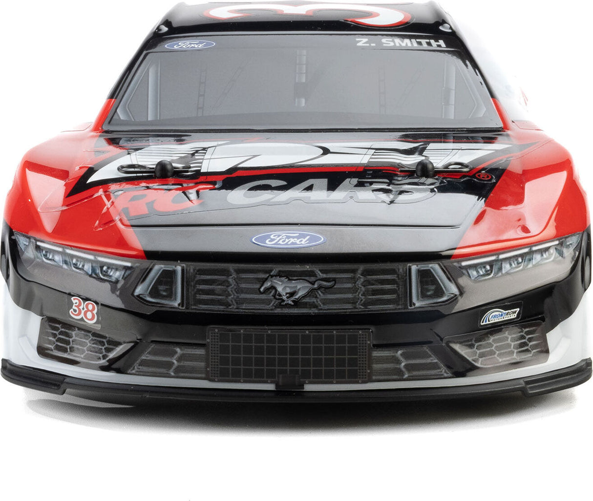 1/12 NASCAR RC Race Car Zane Smith No. 38 2026 Losi Ford Mustang 2S AWD RTR Brushed On-Road (Battery & Charger Included)