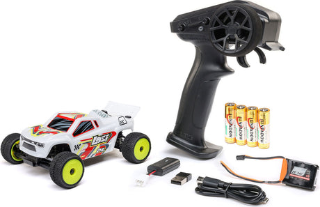 1/28 Micro-T 2S 2WD RTR Stadium Truck (Battery & Charger Included), White