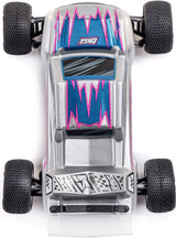 1/28 Micro-T 2S 2WD RTR Stadium Truck (Battery & Charger Included), Silver