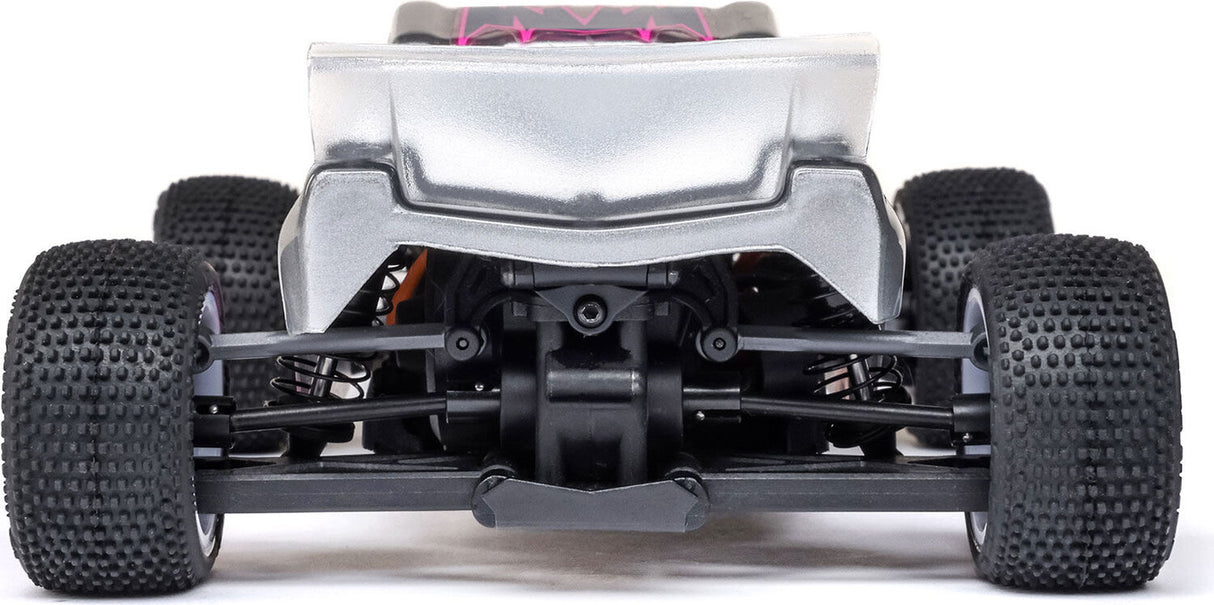 1/28 Micro-T 2S 2WD RTR Stadium Truck (Battery & Charger Included), Silver