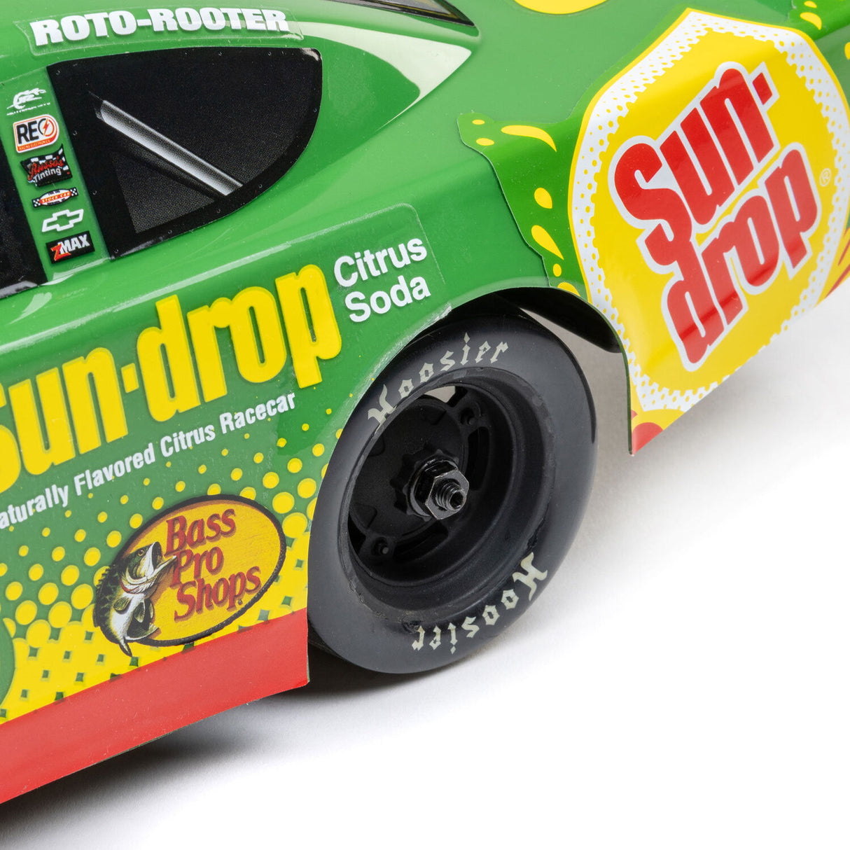 1/12 Asphalt Late Model RC Race Car Dale Earnhardt Jr. No. 8 2025 Sun Drop Chevrolet ZL1 2S AWD On-Road (Battery & Charger Included), Green