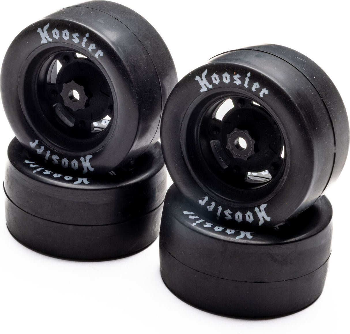 Hoosier Mounted Tires, Medium (4): GROM Asphalt Late Model
