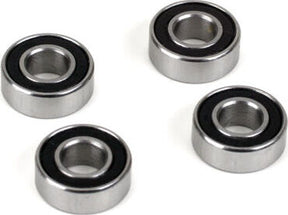 5x11x4 Rubber Sealed Ball Bearing (4): 8X, 8XE
