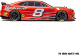 1/12 NASCAR RC Racecar Dale Earnhardt Jr. No. 8 Budweiser Chevrolet ZL1 2S AWD RTR Brushed On-Road (Battery & Charger Included), Red