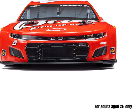 1/12 NASCAR RC Racecar Dale Earnhardt Jr. No. 8 Budweiser Chevrolet ZL1 2S AWD RTR Brushed On-Road (Battery & Charger Included), Red
