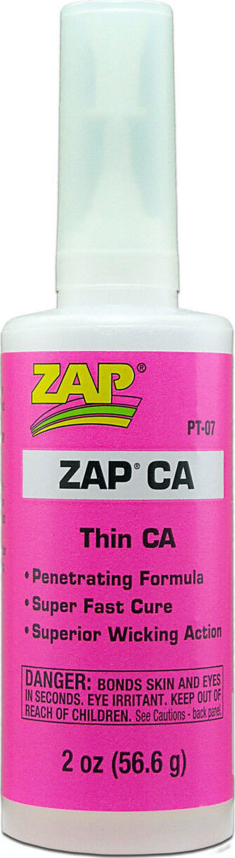 Zap Thin CA Glue, 2 oz
