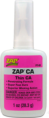 Zap Thin CA Glue, 1 oz