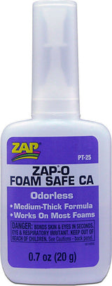 ZAP-O Foam Safe CA Glue, .7 oz