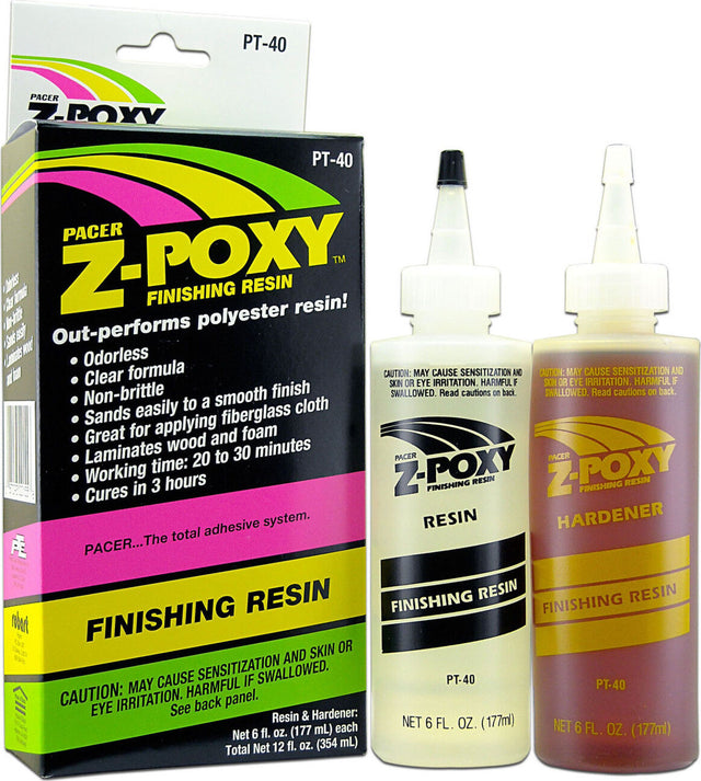 Z-Poxy Finishing Resin, 12 oz