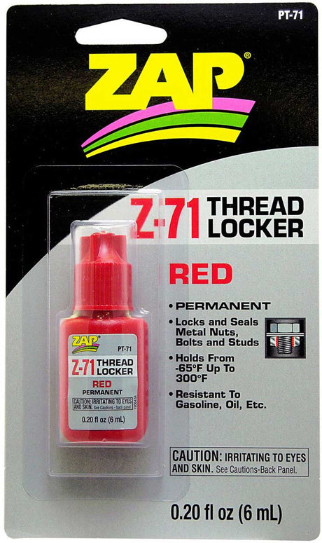Z-71 Permanent Thread Lock, .20 oz