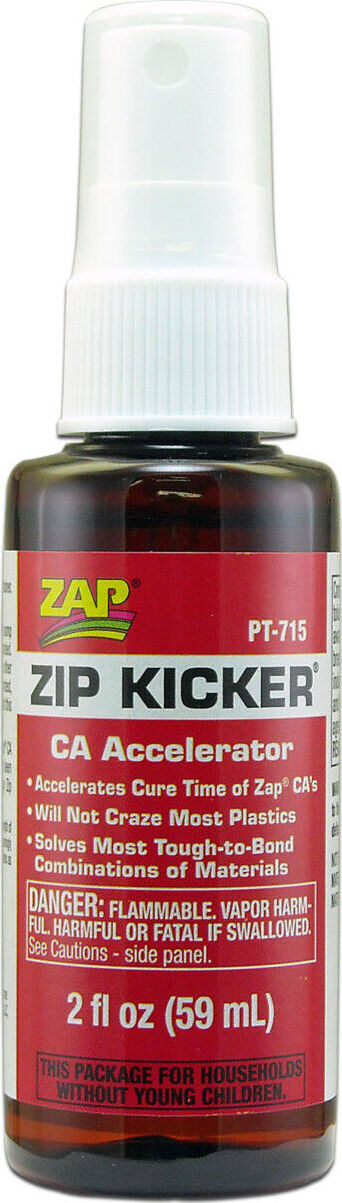 Zip-Kicker Spray CA Accelerator, 2 oz