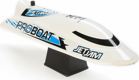 Jet Jam V2 12" Self-Righting Pool Racer Brushed RTR, White