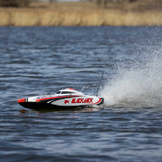 Blackjack 24" V2 RC Catamaran Boat Brushless: RTR, Vegas Offshore