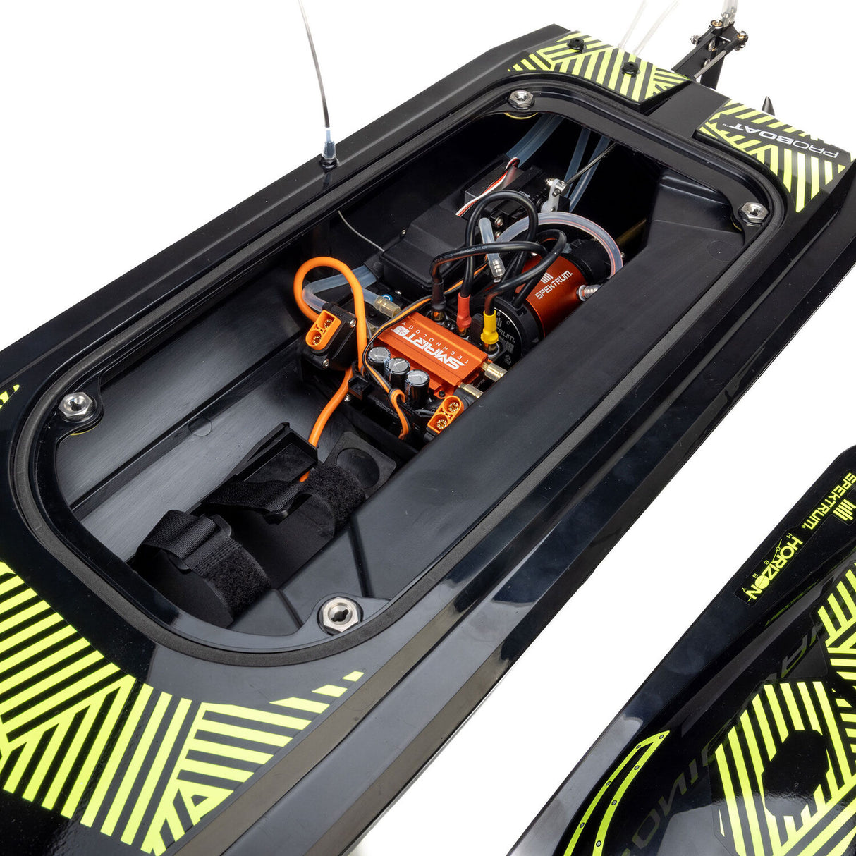 Sonicwake 36" V3 Self-Righting V-Hull Boat RTR, Black