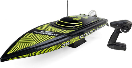 Sonicwake 36" V3 Self-Righting V-Hull Boat RTR, Black