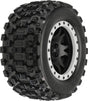 1/5 Badlands MX43 Pro-Loc F/R 1/5 scale monster truck MTD 24mm Blk/Gry Impulse (2)