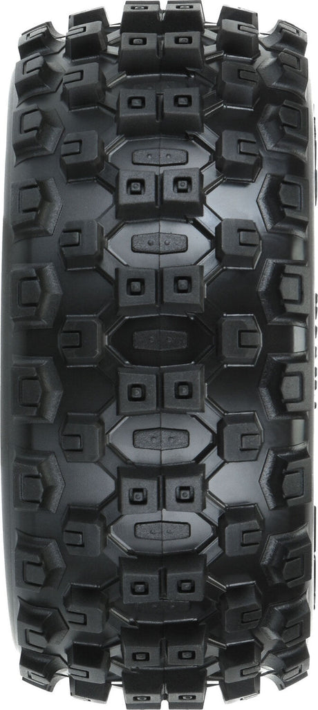 1/10 Badlands MX M2 Fr/Rr 2.2"/3.0" SC Mounted 12mm Blk Raid (2)