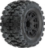 1/8 Badlands MX38 HP BELTED F/R 3.8" MT Mounted 17mm Blk Raid (2)