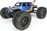 1/8 Badlands MX38 HP BELTED F/R 3.8" MT Mounted 17mm Blk Raid (2)