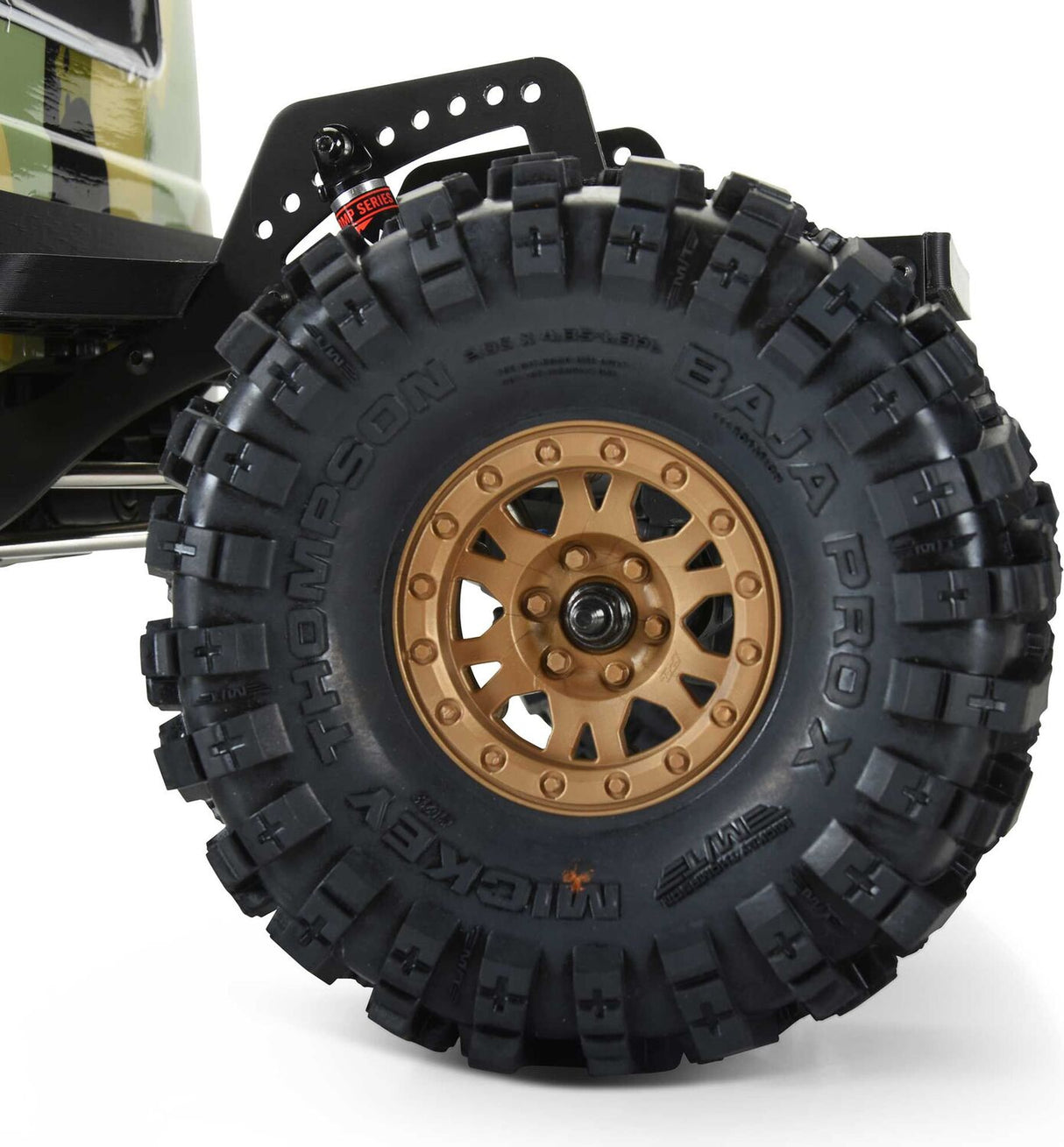 1/10 Limited Edition Mickey Thompson Baja Pro X G8 1.9" Crawler Tires Mounted 12mm Bronze Impulse (2)