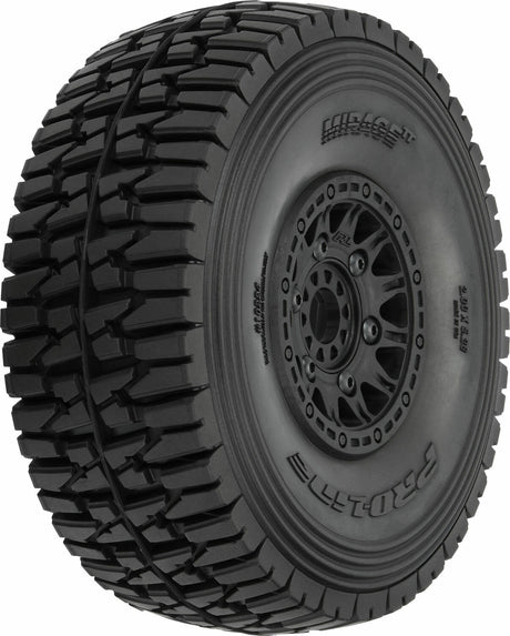 1/7 Mirage TT BELTED F/R Tires MTD 17mm Blk Raid (2): Mojave 6S, UDR