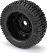 1/7 Mirage TT BELTED F/R Tires MTD 17mm Blk Raid (2): Mojave 6S, UDR