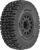 1/10 Mirage TT F/R 2.2"/3.0" 12mm & 14mm Black Raid Wheels (2)