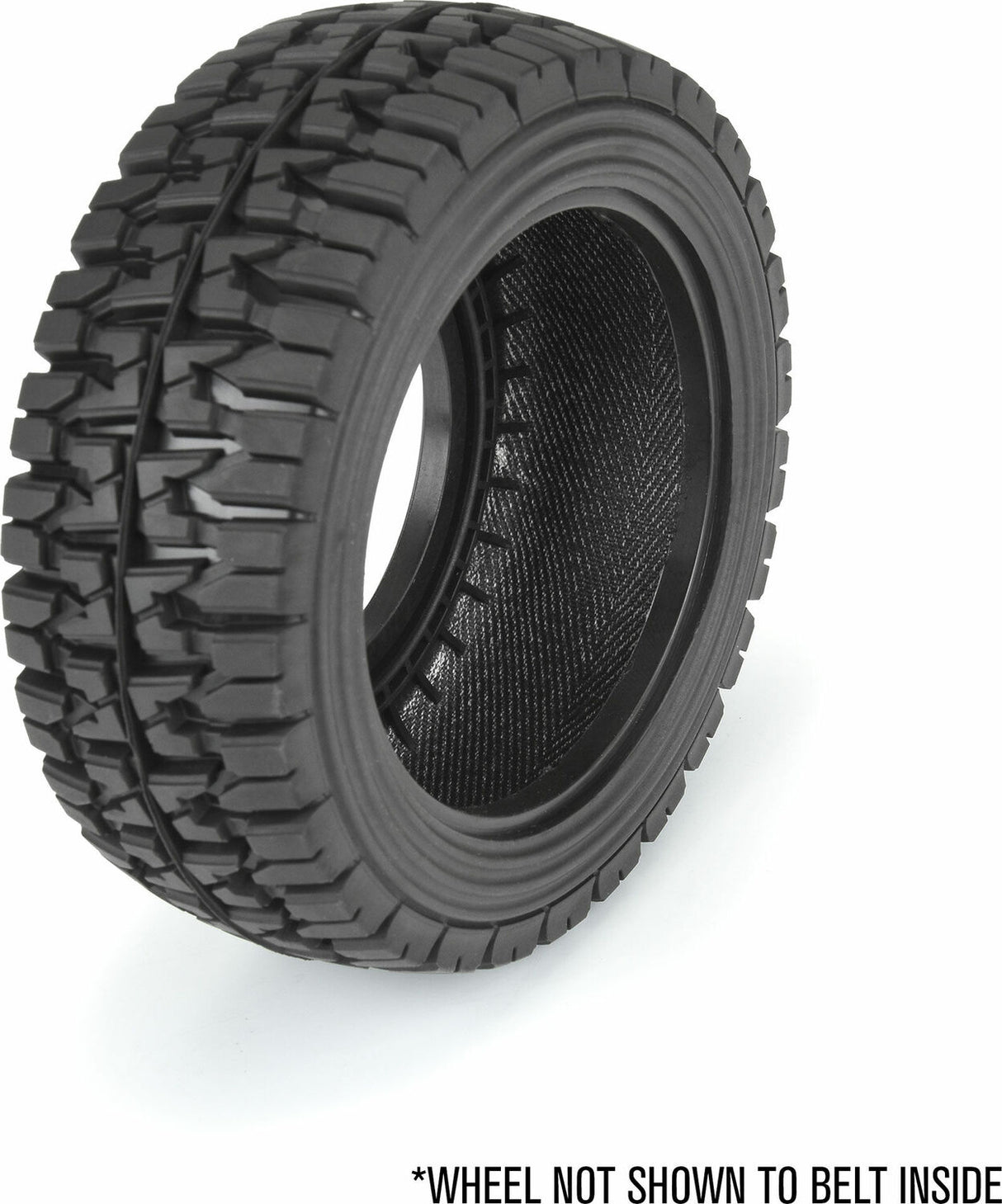 1/10 Mirage TT F/R 2.2"/3.0" 12mm & 14mm Black Raid Wheels (2)