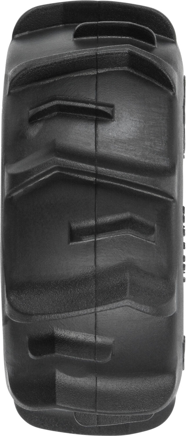 1/16 Dumont F/R Tires MTD 12mm Silver Impulse (4): Mojave GROM
