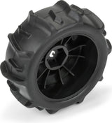 1/16 Dumont F/R Tires MTD 12mm Silver Impulse (4): Mojave GROM
