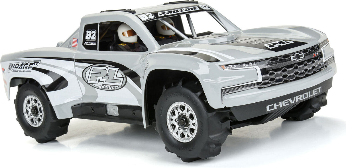 1/16 Dumont F/R Tires MTD 12mm Silver Impulse (4): Mojave GROM