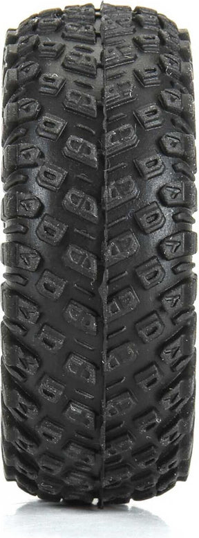 1/30 Aztek Front/Rear Mounted Black Clobber (4) for Axial SCX30