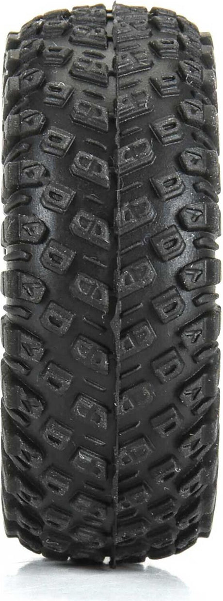 1/30 Aztek Front/Rear Mounted Black Clobber (4) for Axial SCX30