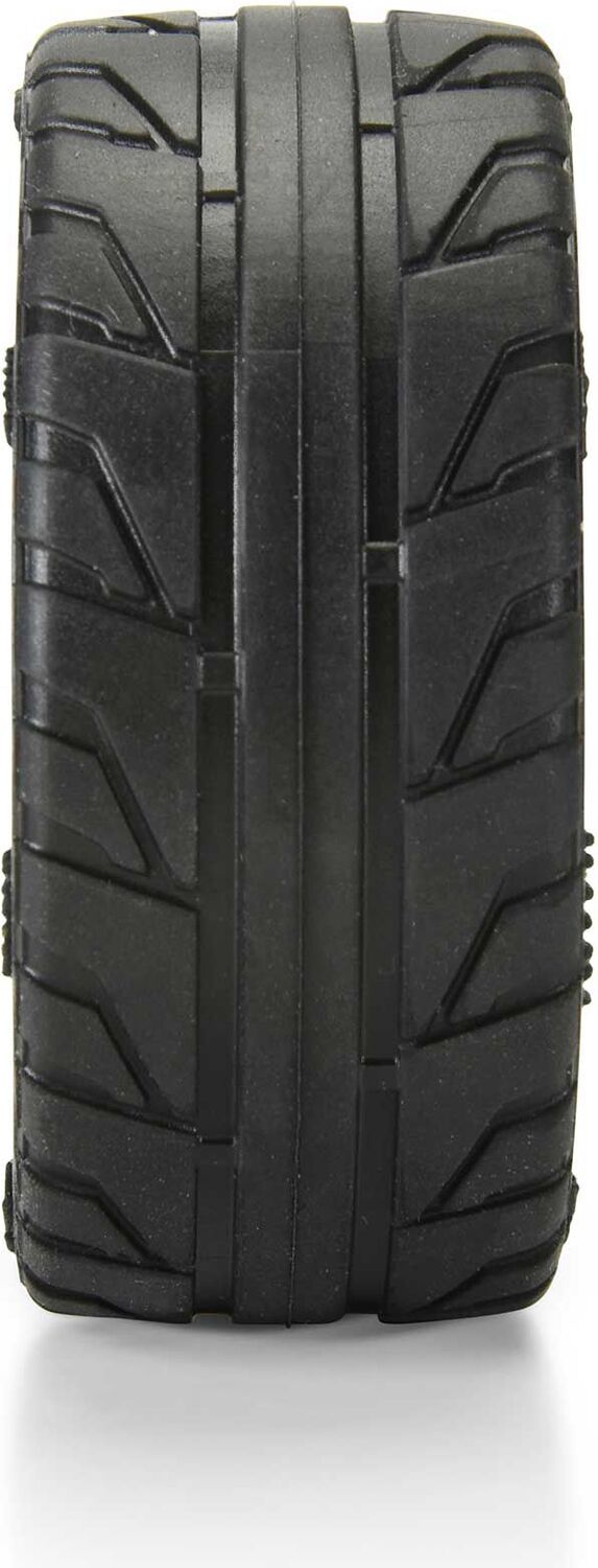 1/14 Vector Tire MTD 12mm Black Velocity Wheel (4): ARRMA TYPHON GROM