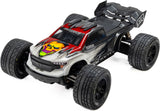 Menace Front/Rear Street Tires Mounted 12mm Black Split Six (2): ARRMA MINI KRATON