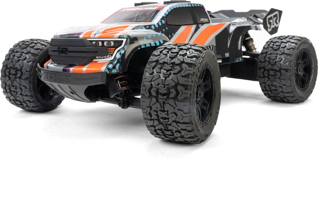 Jaeger Front/Rear MT Tires MTD 12mm Black Split Six (2): ARRMA MINI KRATON