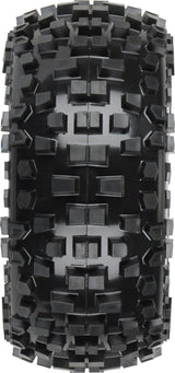 1/10 Badlands Front/Rear 2.2"/3.0" SC Mounted 12mm Black Raid (2)