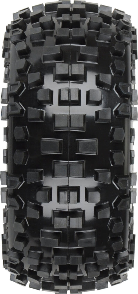 1/10 Badlands Front/Rear 2.2"/3.0" SC Mounted 12mm Black Raid (2)