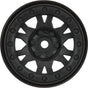 1/10 Impulse Front/Rear 1.9" 12mm Rock Crawler Wheels (2) Black