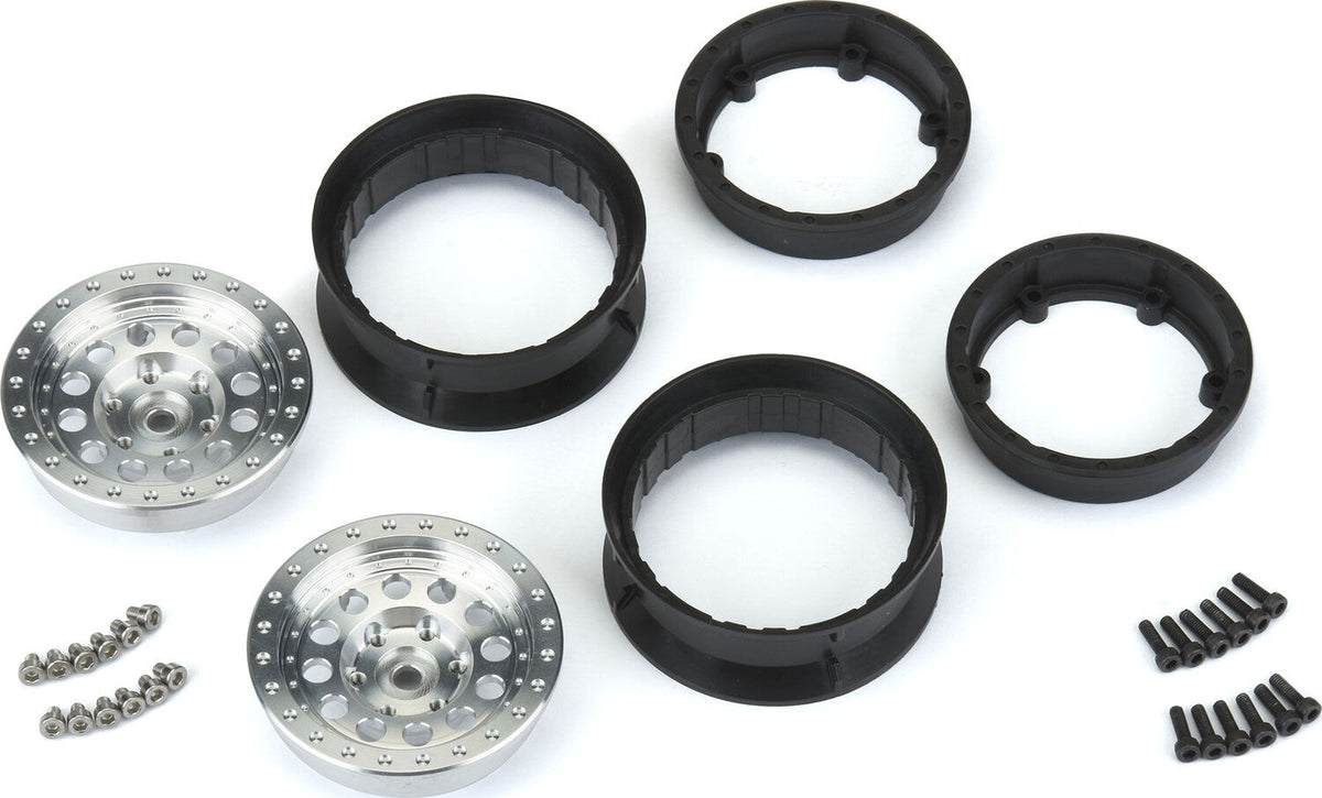 1/10 Rock Shooter Aluminum Front/Rear 1.9" 12mm Crawling Wheels (2)