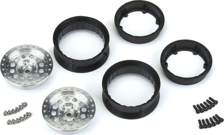 1/10 Rock Shooter Aluminum Front/Rear 1.9" 12mm Crawling Wheels (2)