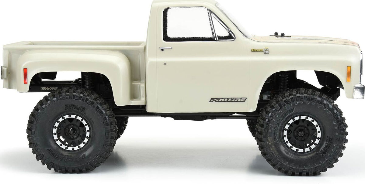 1/10 1978 Chevy K-10 Clear Body 12.3" (313mm) Wheelbase Crawlers