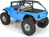 1/10 1979 Toyota Land Cruiser FJ40 Clear Body/Cage 12.3" WB Crawlers