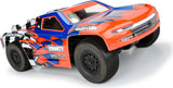 1/10 Pre-Cut Flo-Tek Sector Clear Body: Short Course